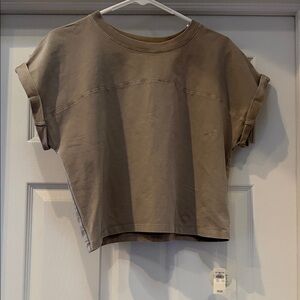 Offline by Aerie Casual Tan Women's Top